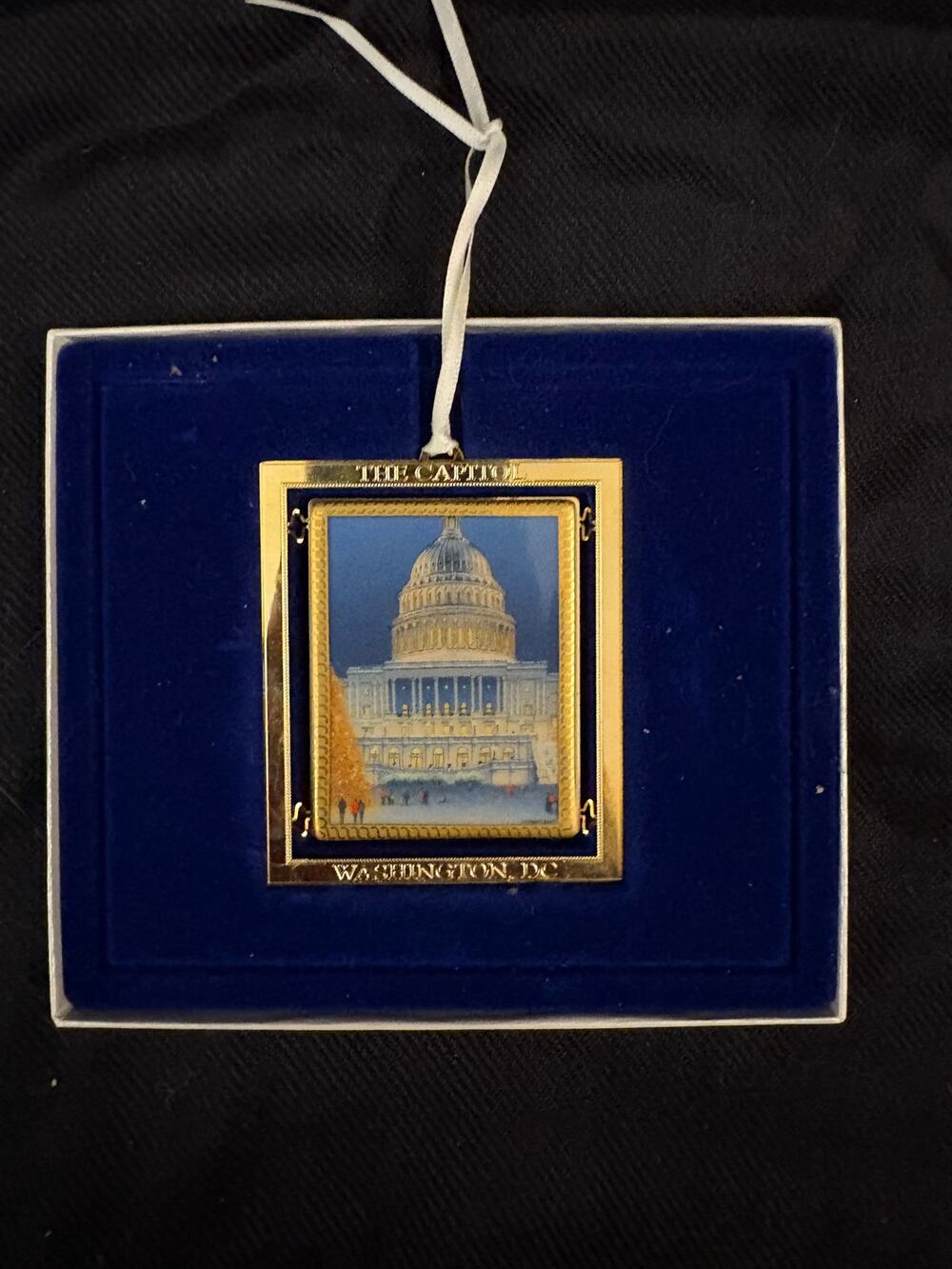 Official 2008 Holiday Ornament Congressional Washington DC Christmas Collectible